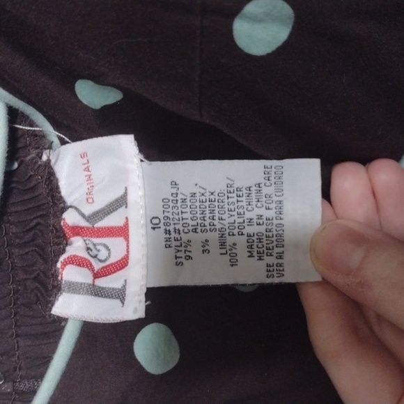 R&K Polka Dot Dress sz10 - Picture 7 of 7